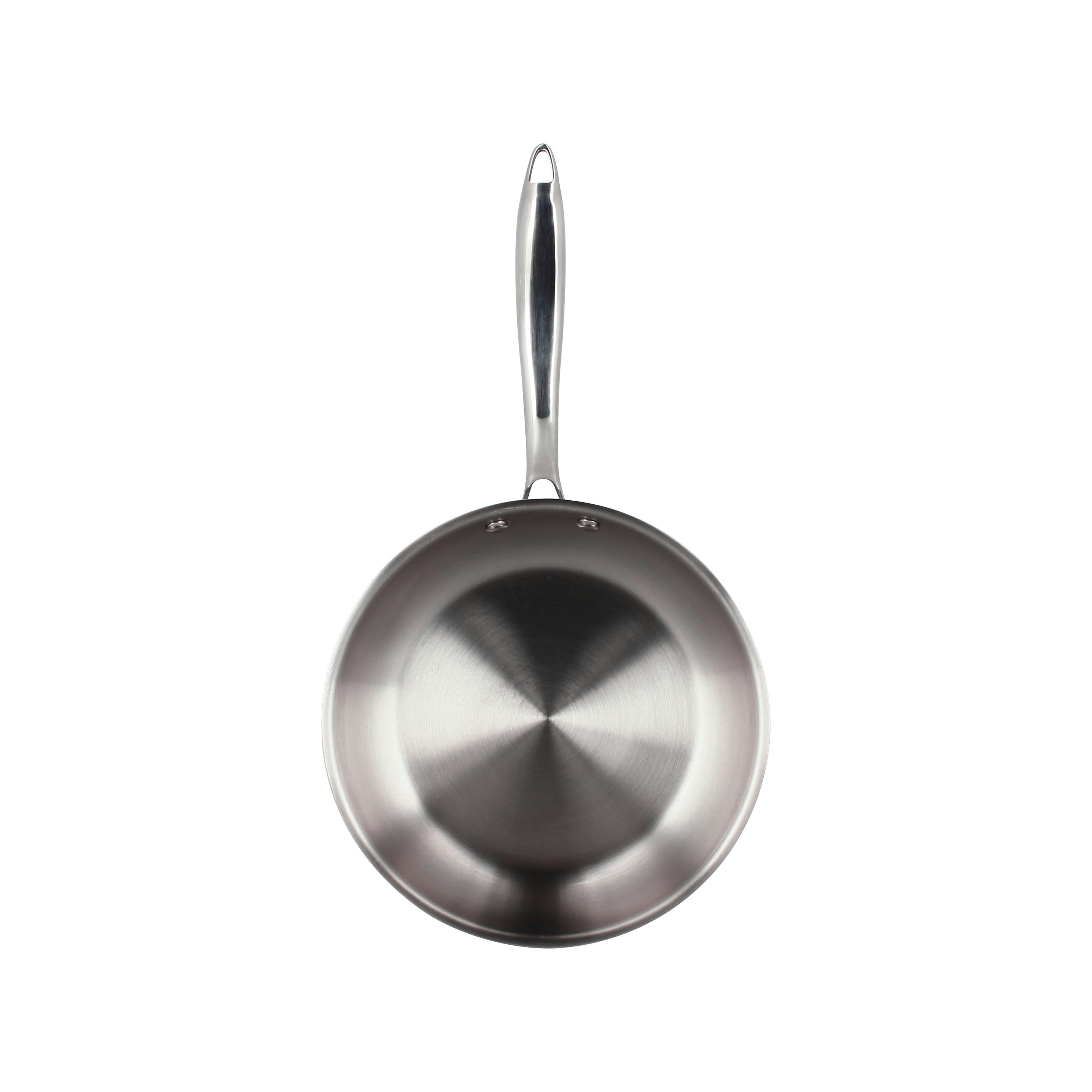 TRIPLY - Poêle en acier inoxydable Ø24cm - compatible induction