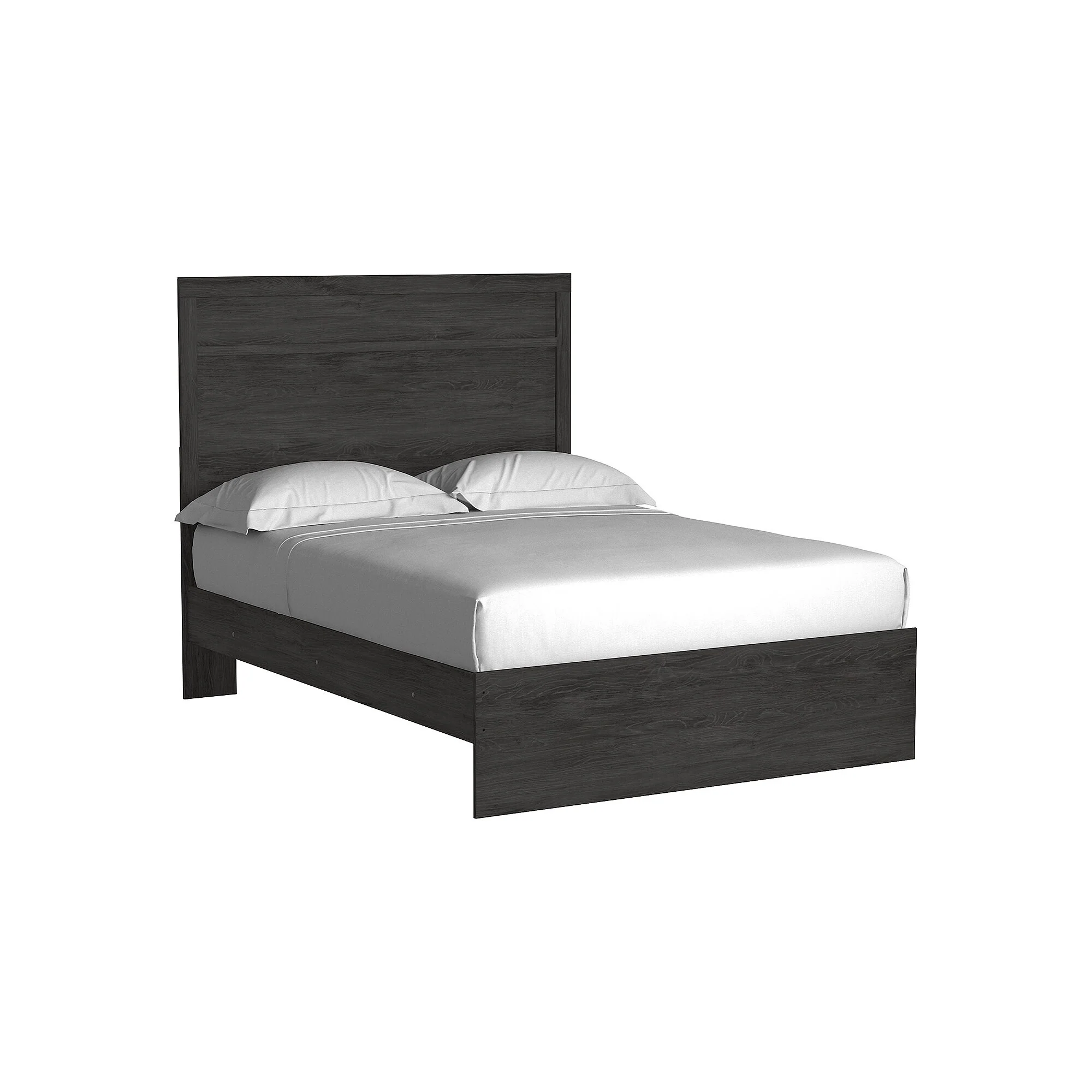 Belachime Black Panel Bed