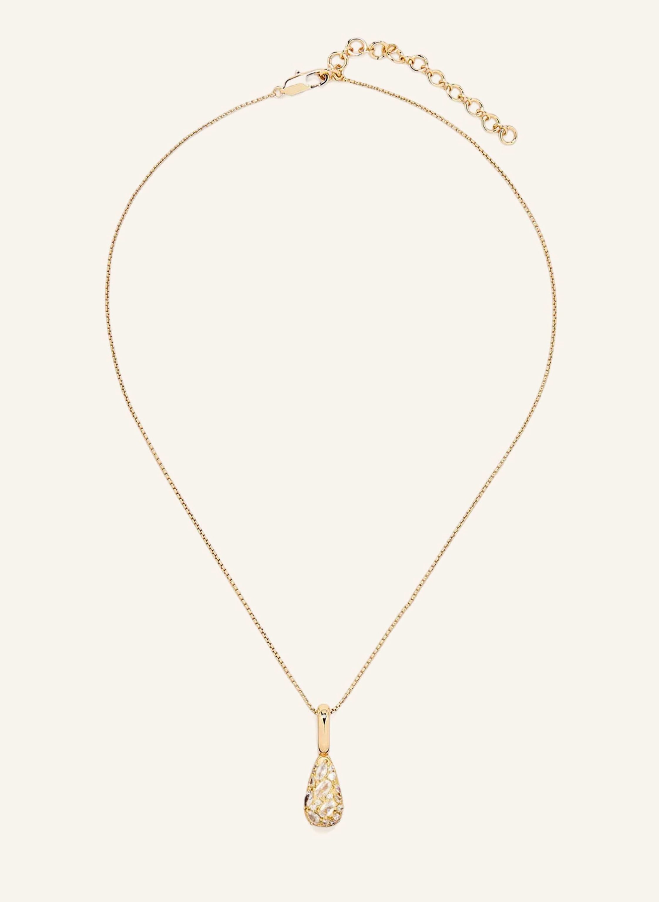 YOJ Halsketten PETRA PAVE PENDANT NECKLACE by GLAMBOU