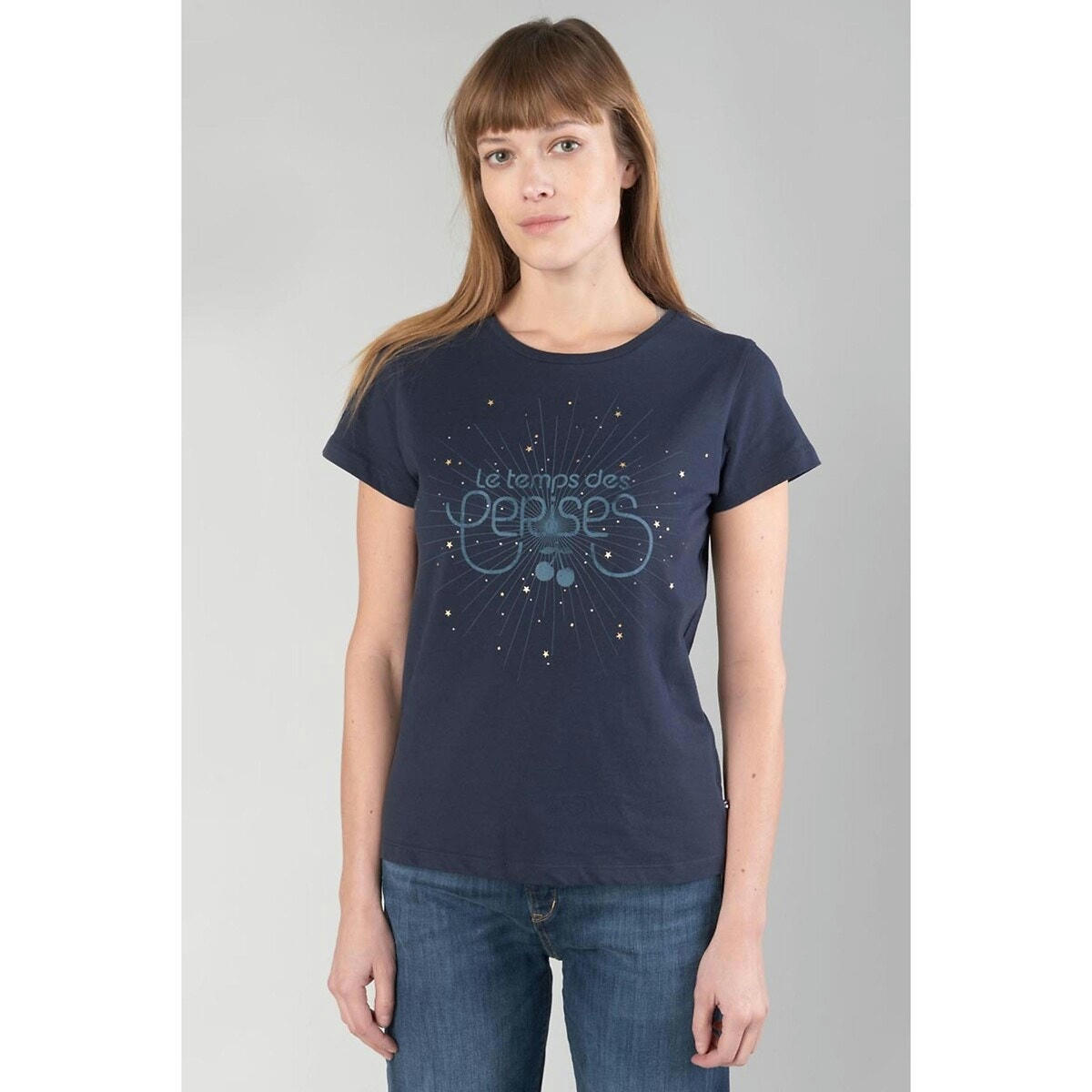 T-shirt en coton, logo devant
