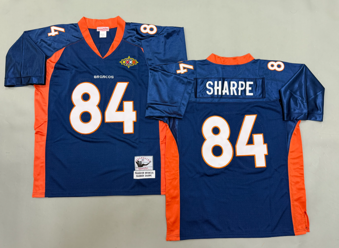 Shannon Sharpe Denver Broncos Authentic Throwback Retired Player Jersey