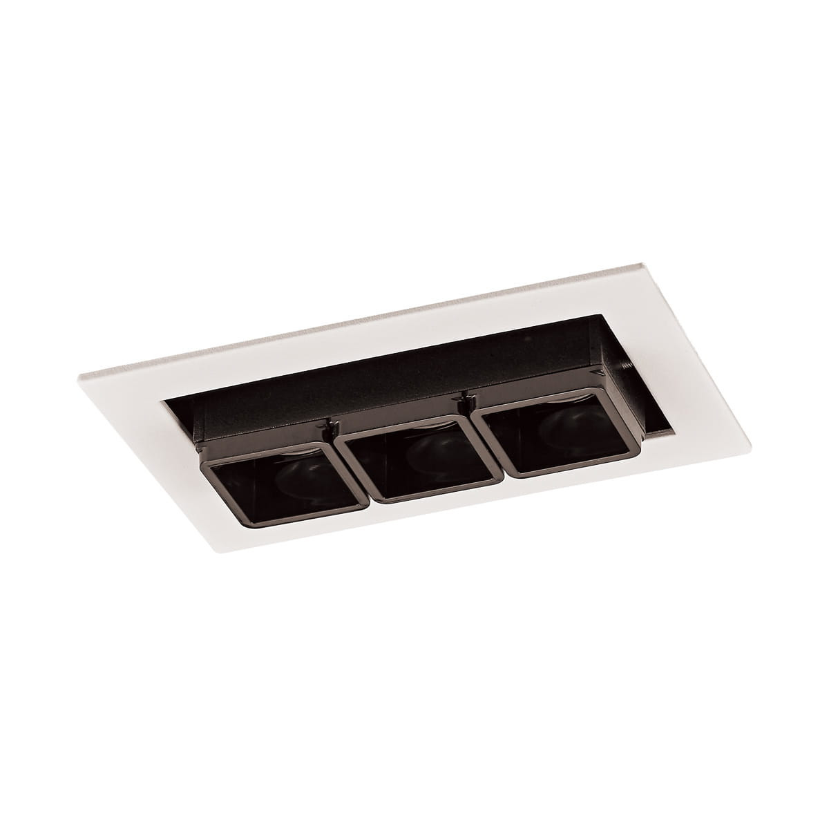 Oprawa wpuszczana HARPERczarno-biała LED 6W 3000K 350lm IP20 Italux