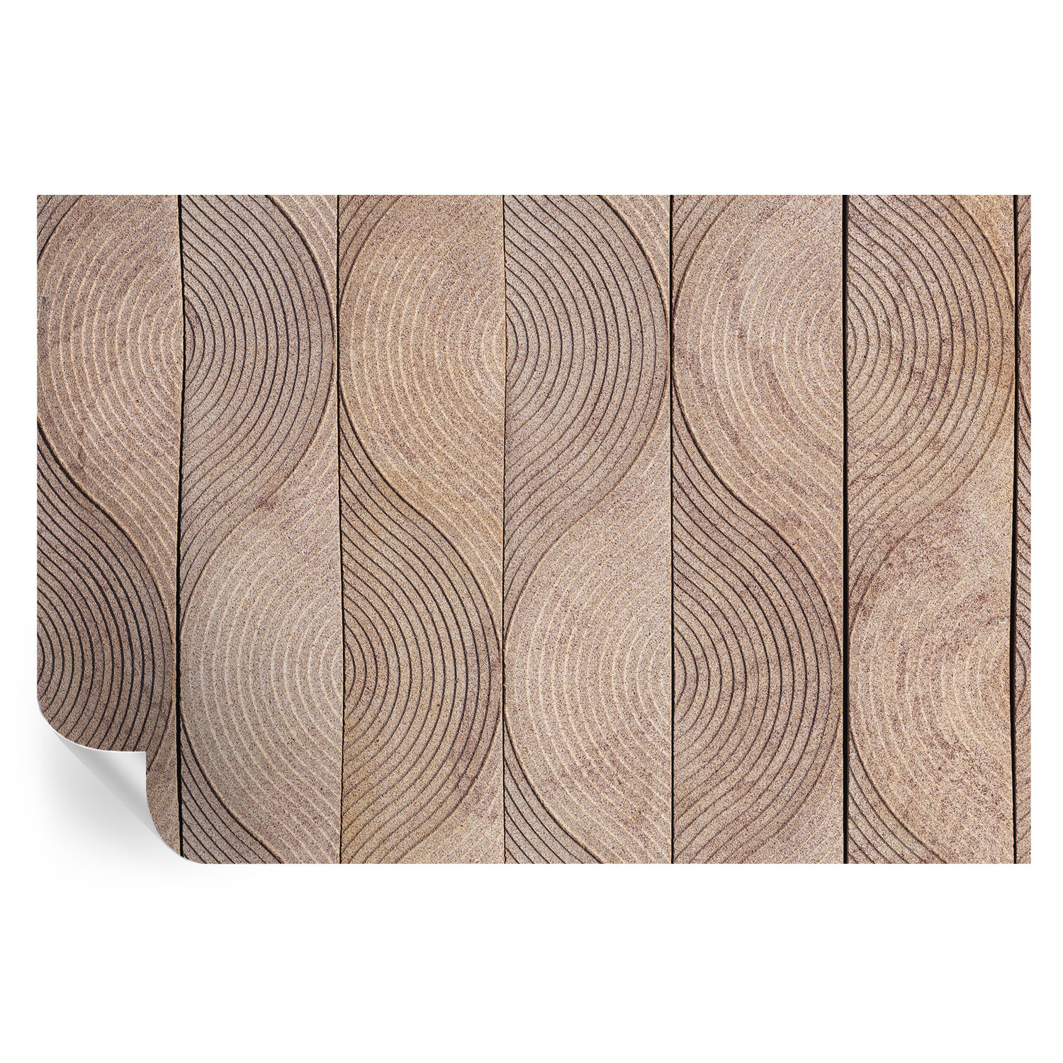 Samoprzylepna tapeta Fale drewna 104x70 Wallfluent