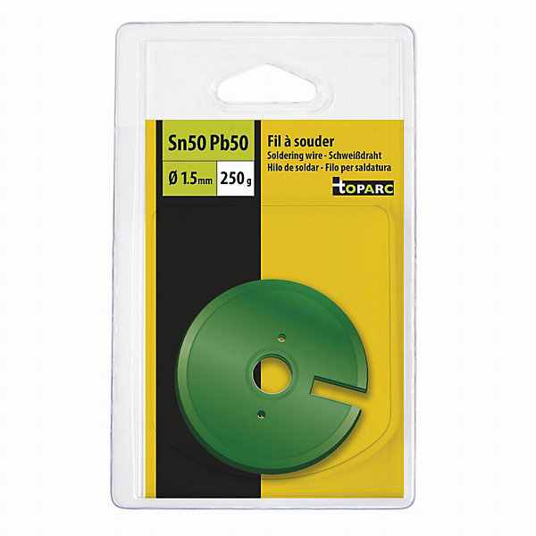 Bobine étain 50% GYS - 1,5 mm - 250 g - Réf 047129
