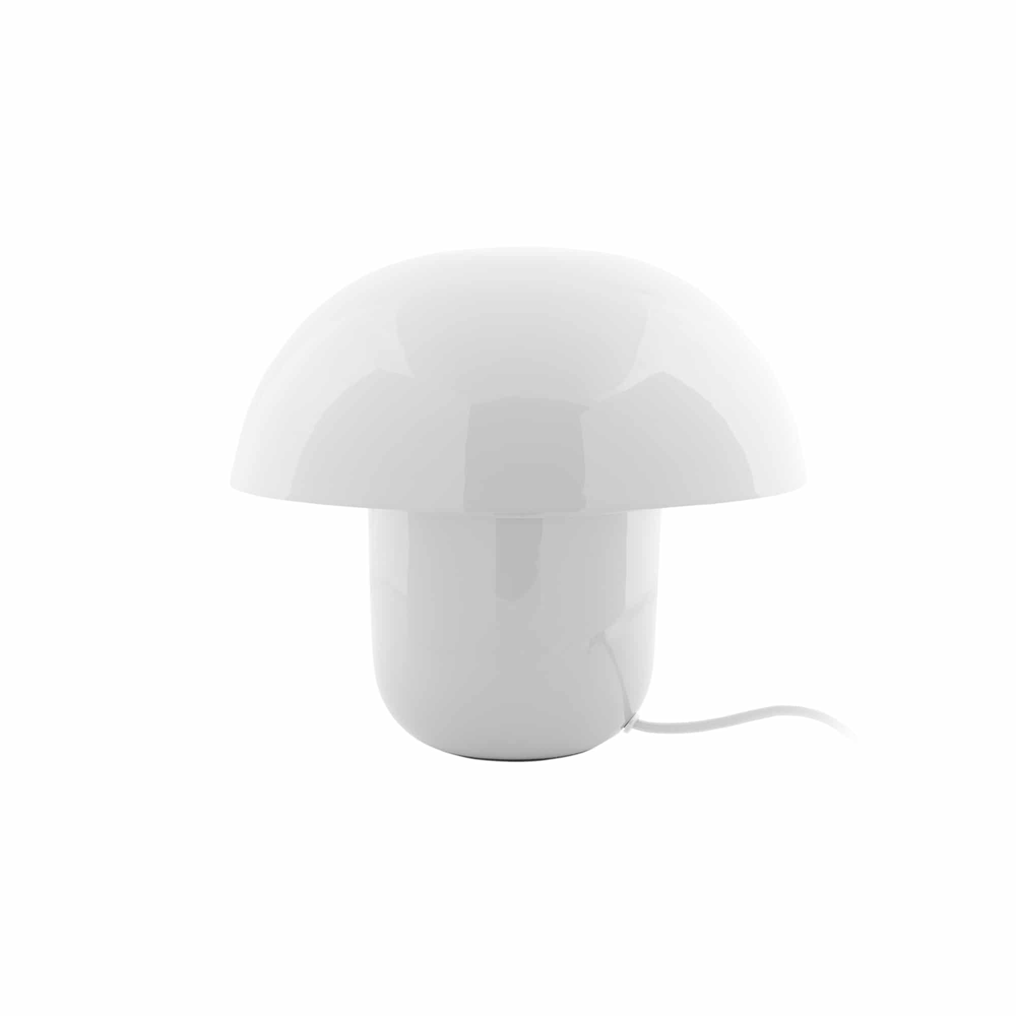 Leitmotiv tafellamp Fat Mushroom - wit - 29x29x25cm - Paddenstoellamp