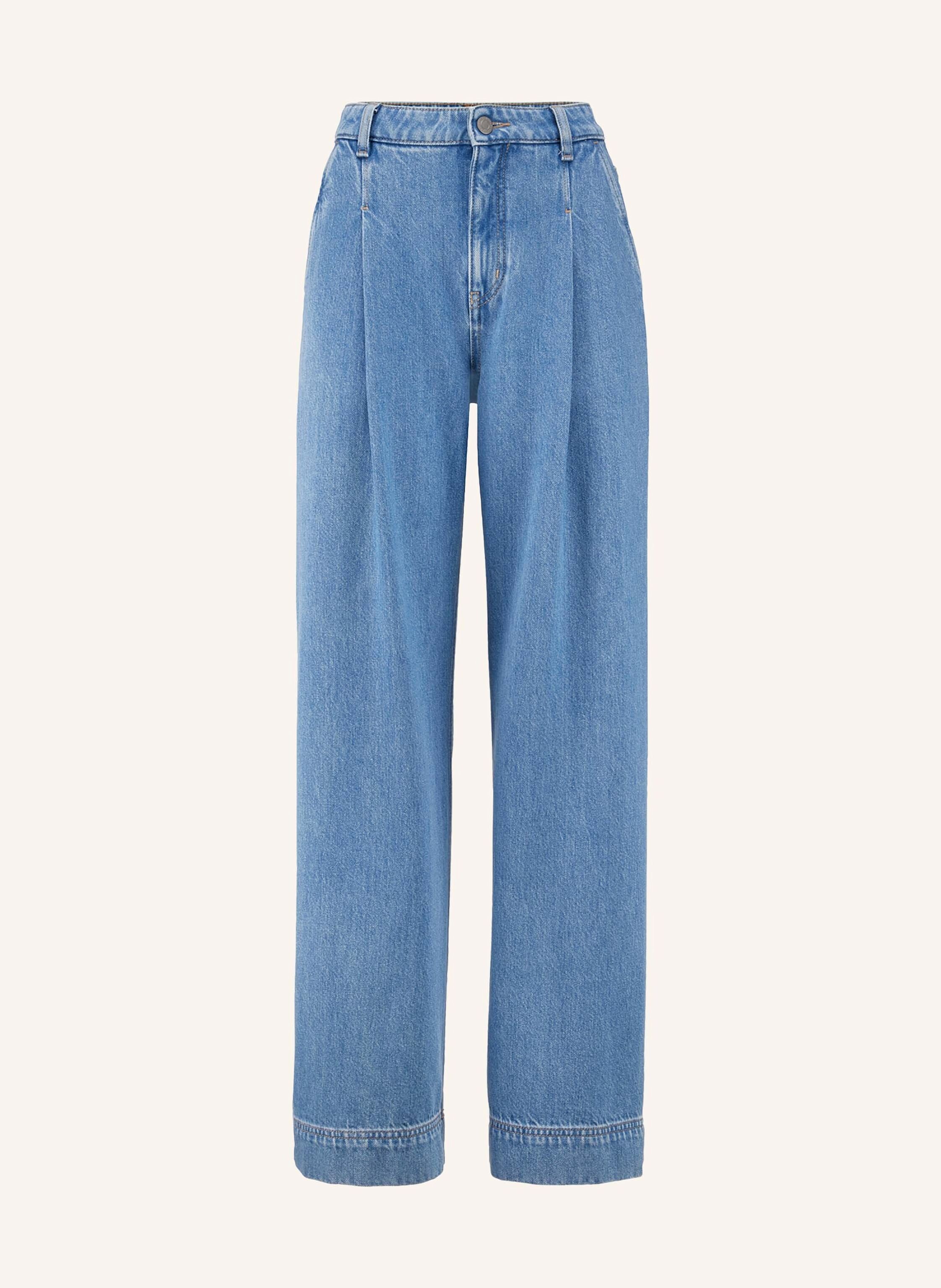 hessnatur hessnatur Jeans Wide Leg mit Bundfalten aus Bio-Baumwolle mit TENCEL™ Lyocell