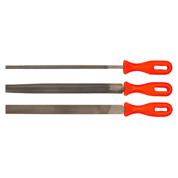 Pilniki do metalu, zestaw 3szt Top Tools 06A430