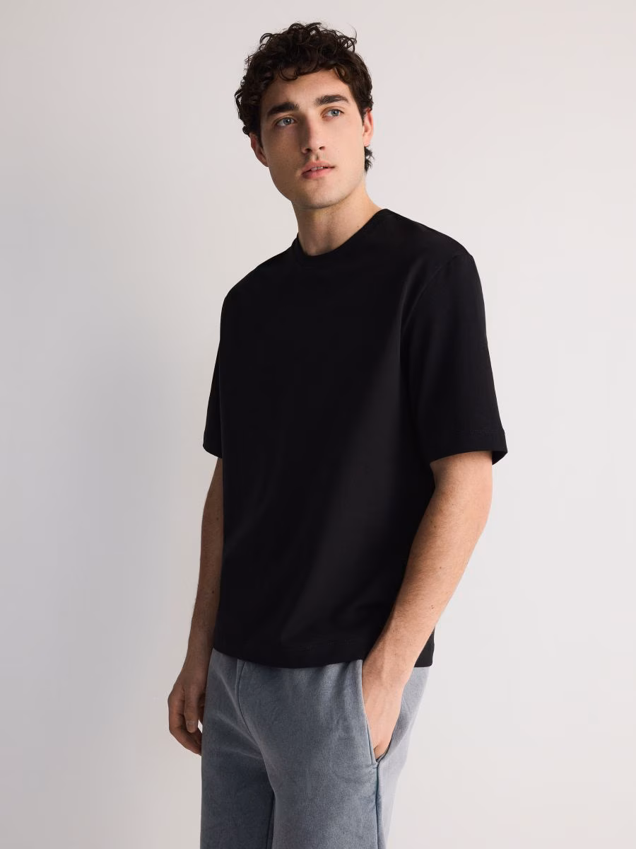 Plain Boxy T-Shirt