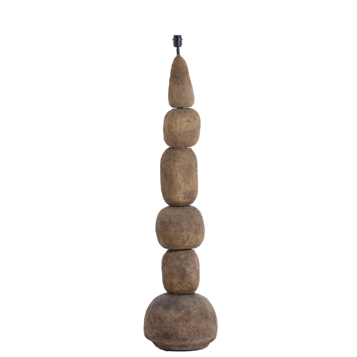 Light & Living - vloerlamp - Marree - bruin - papier - losse armatuur