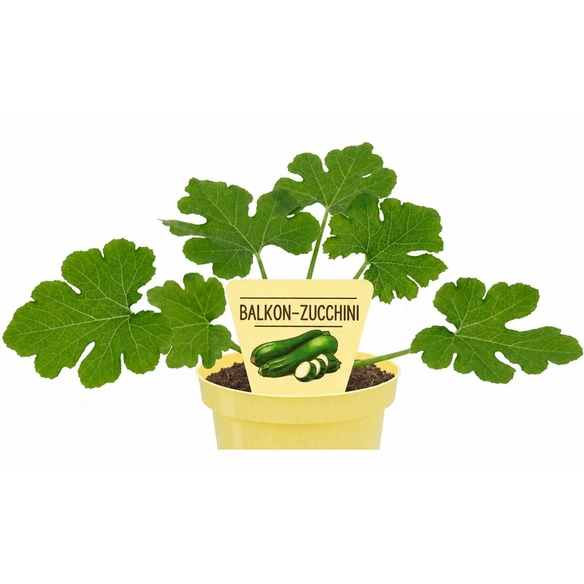 Zucchini, Ø12cm-Topf, bio