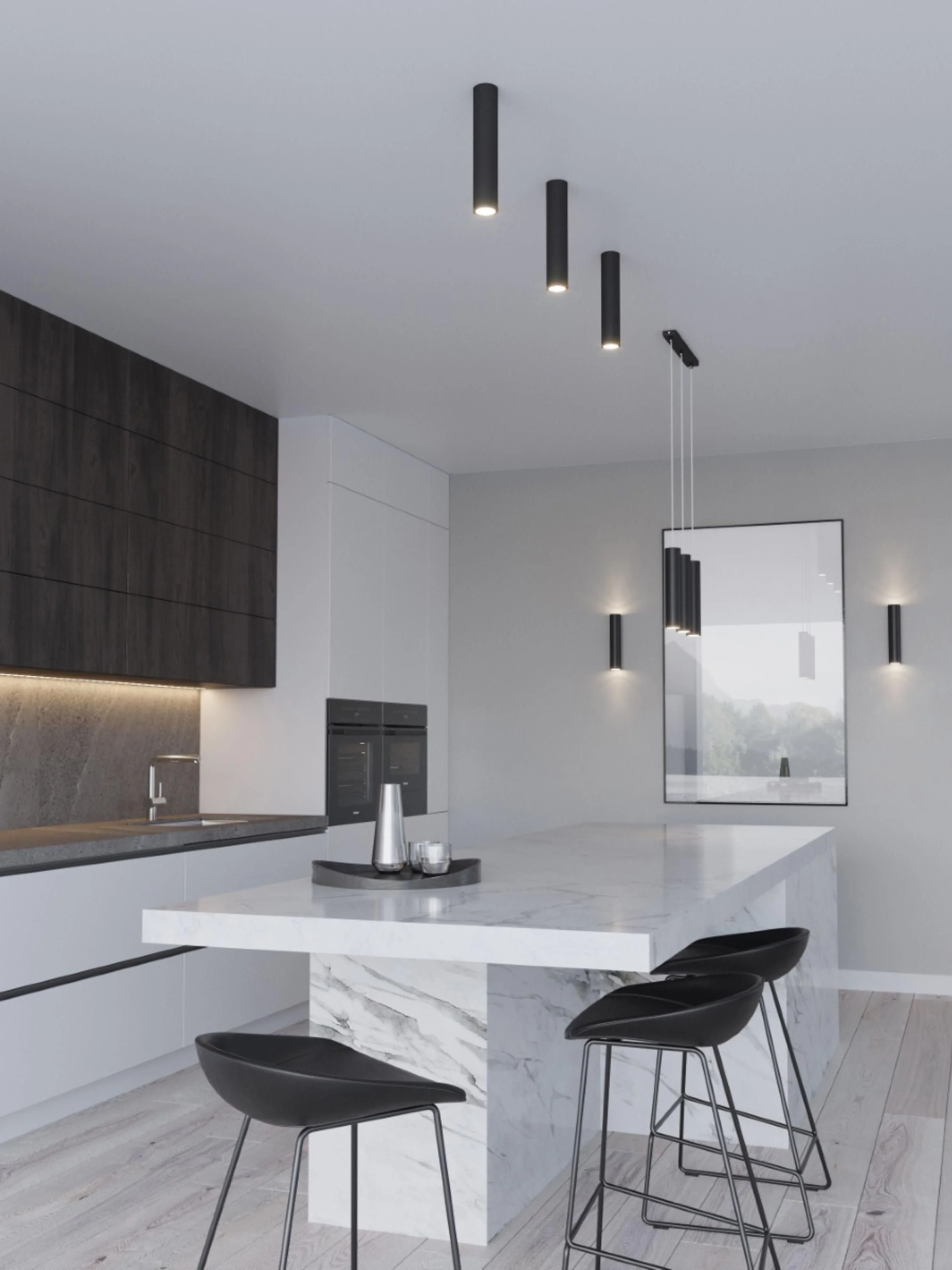 Kleine Wandleuchte Castro