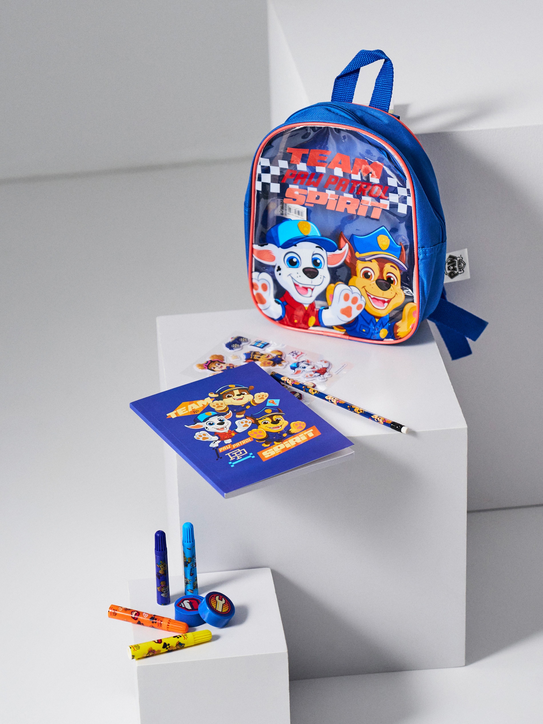 Zestaw artykułów papierniczych w plecaku PAW Patrol 10 pack