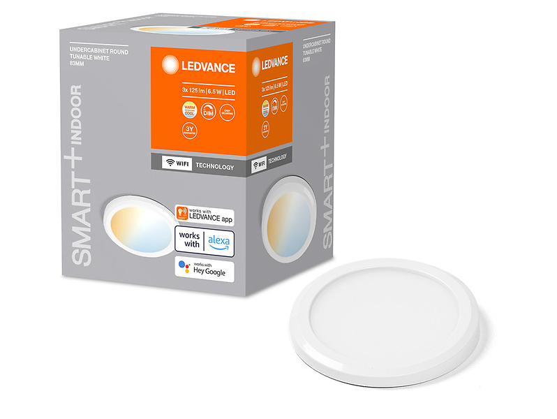Oprawa techniczna Smart Wifi Undercabinet LED aluminiowa biała