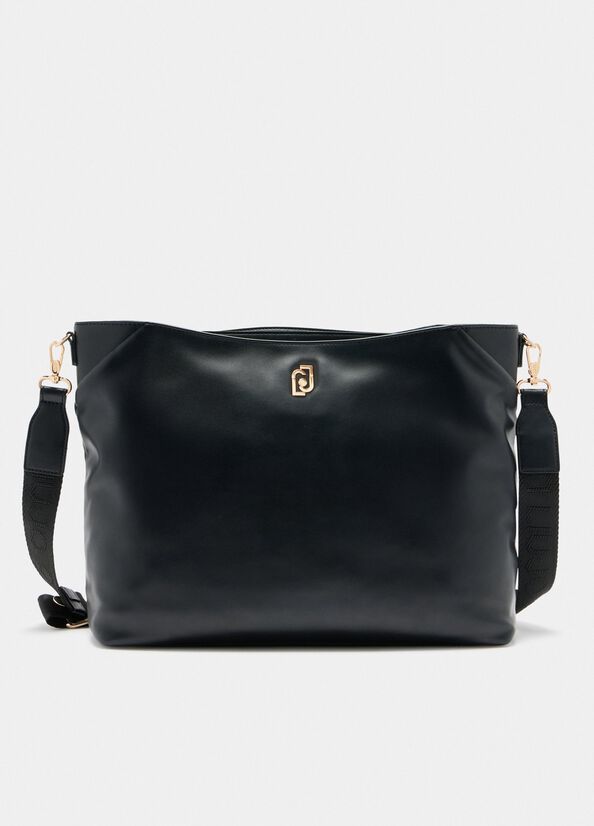 Tote bag media con charm