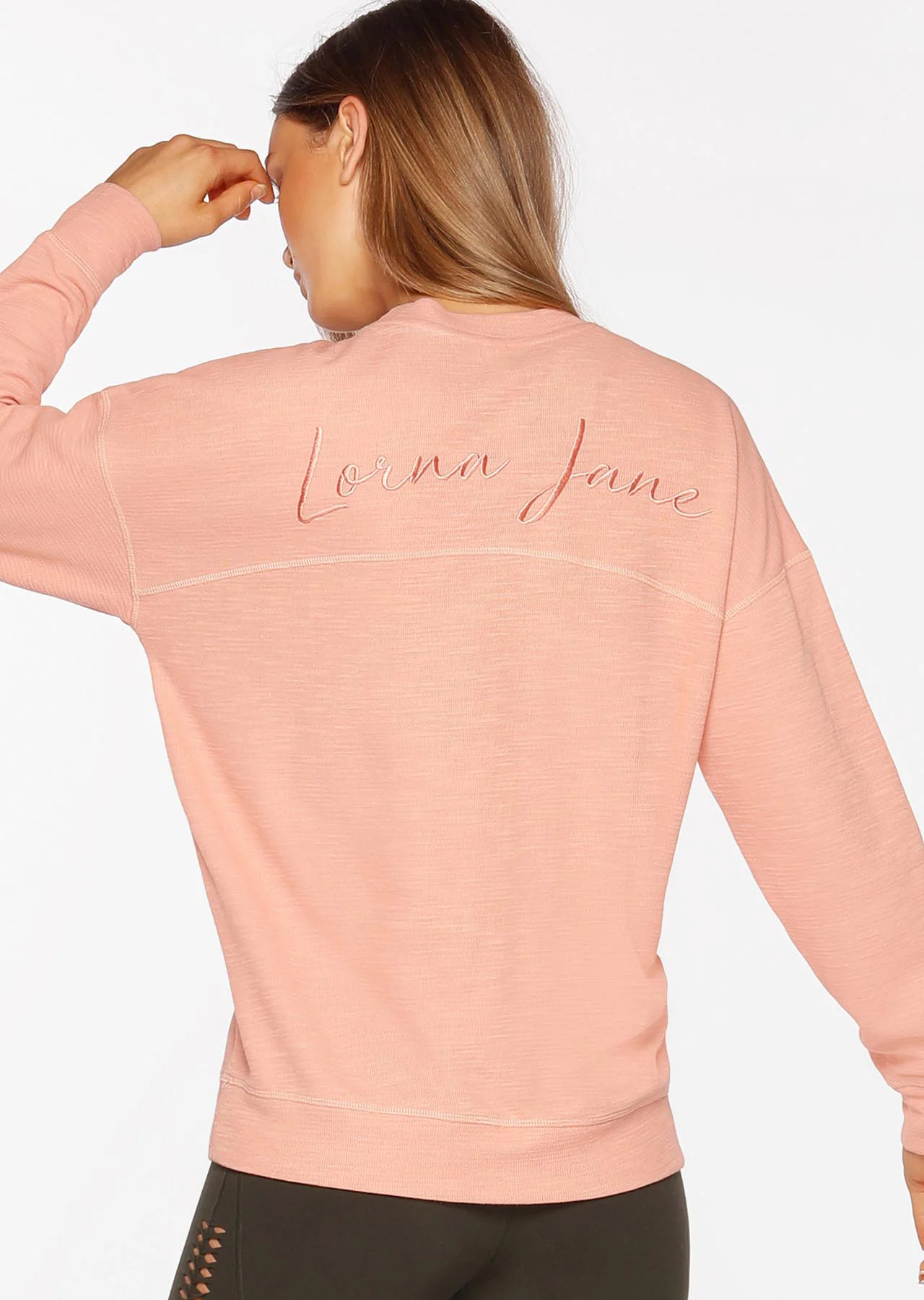 Slouchy Lounge Long Sleeve Top