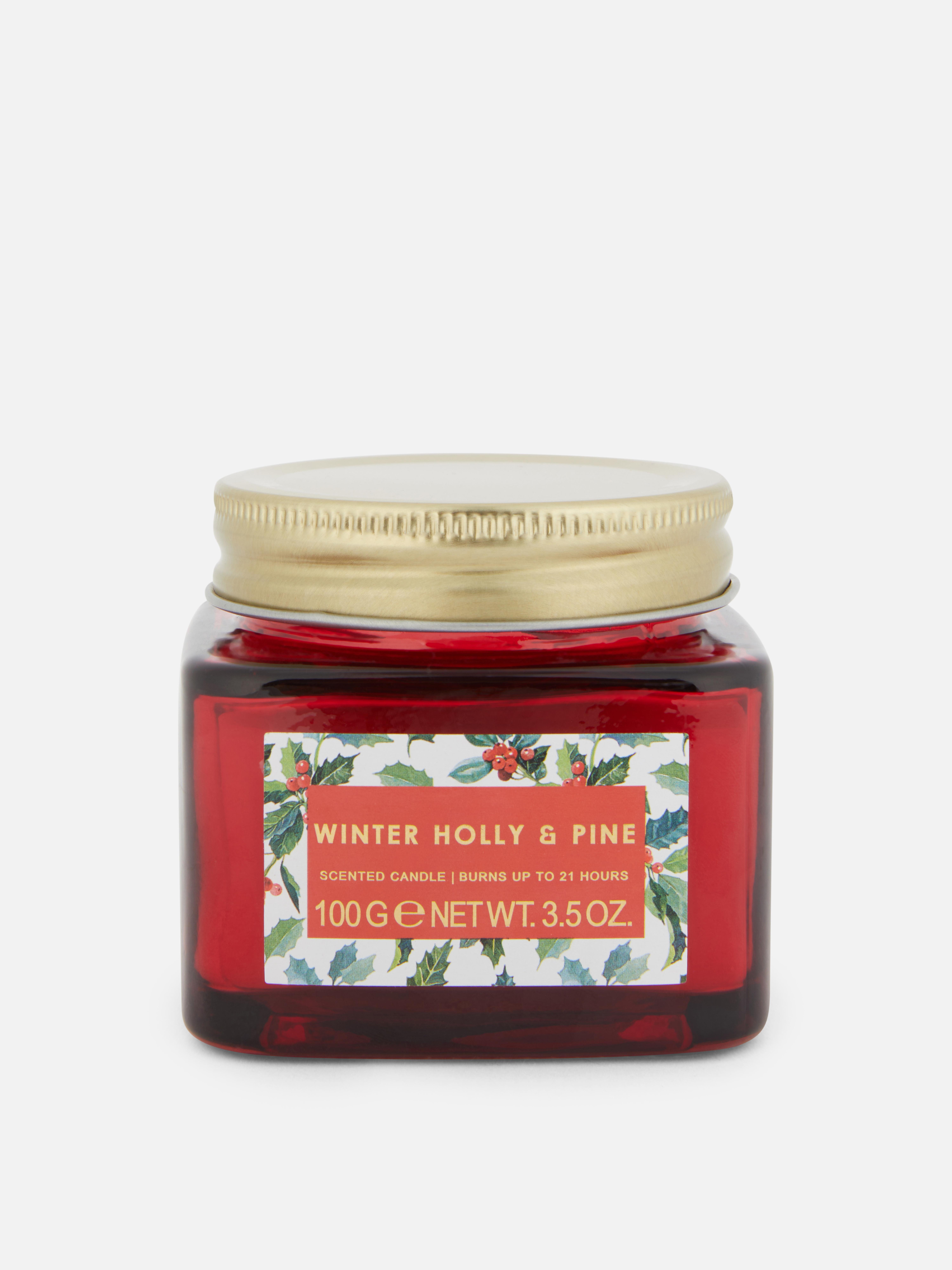 Scented Candle In Glass Jar