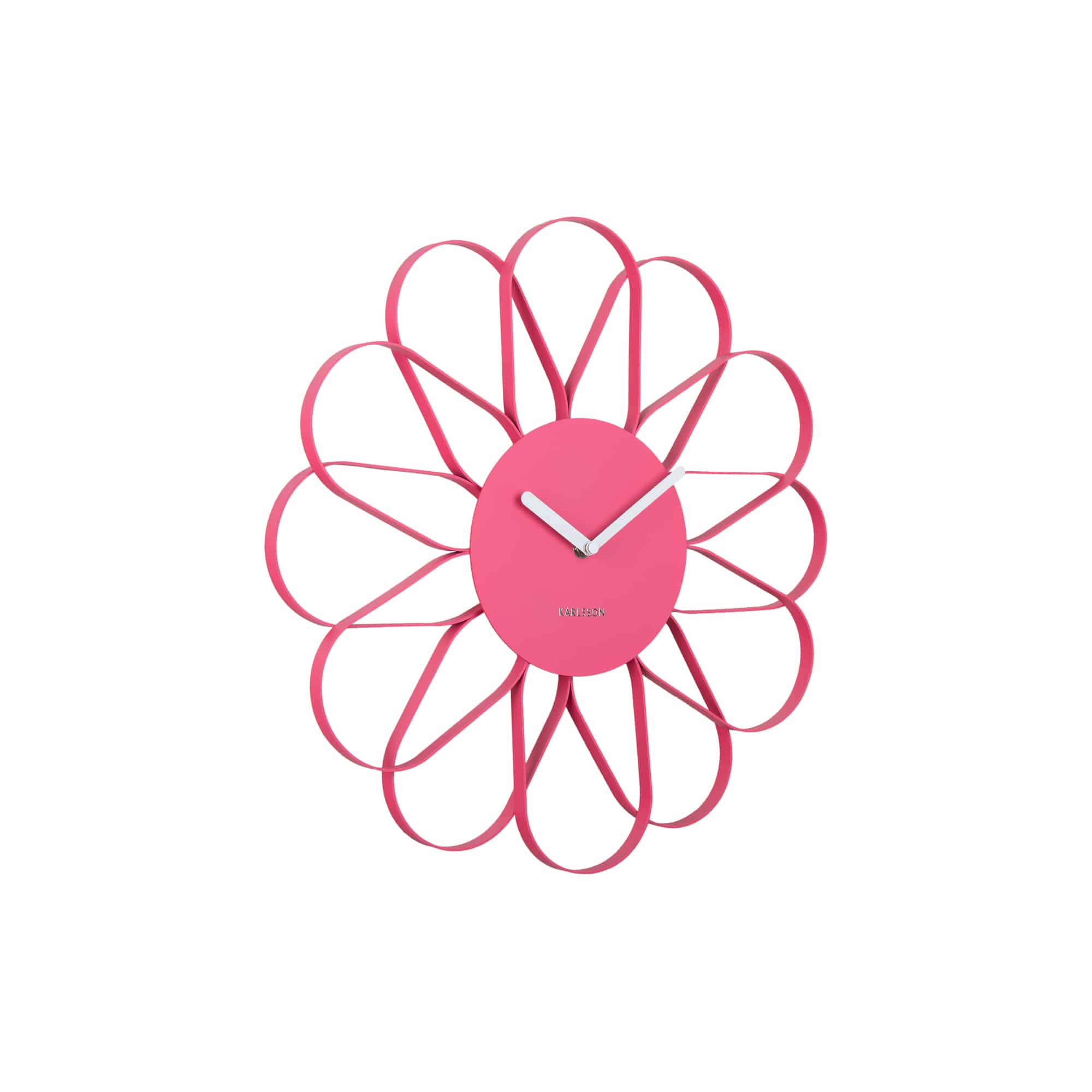 Karlsson wandklok Arkis - roze - Ø40cm