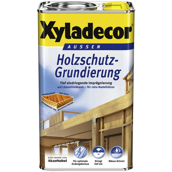 Holzschutzgrundierung, transparent
