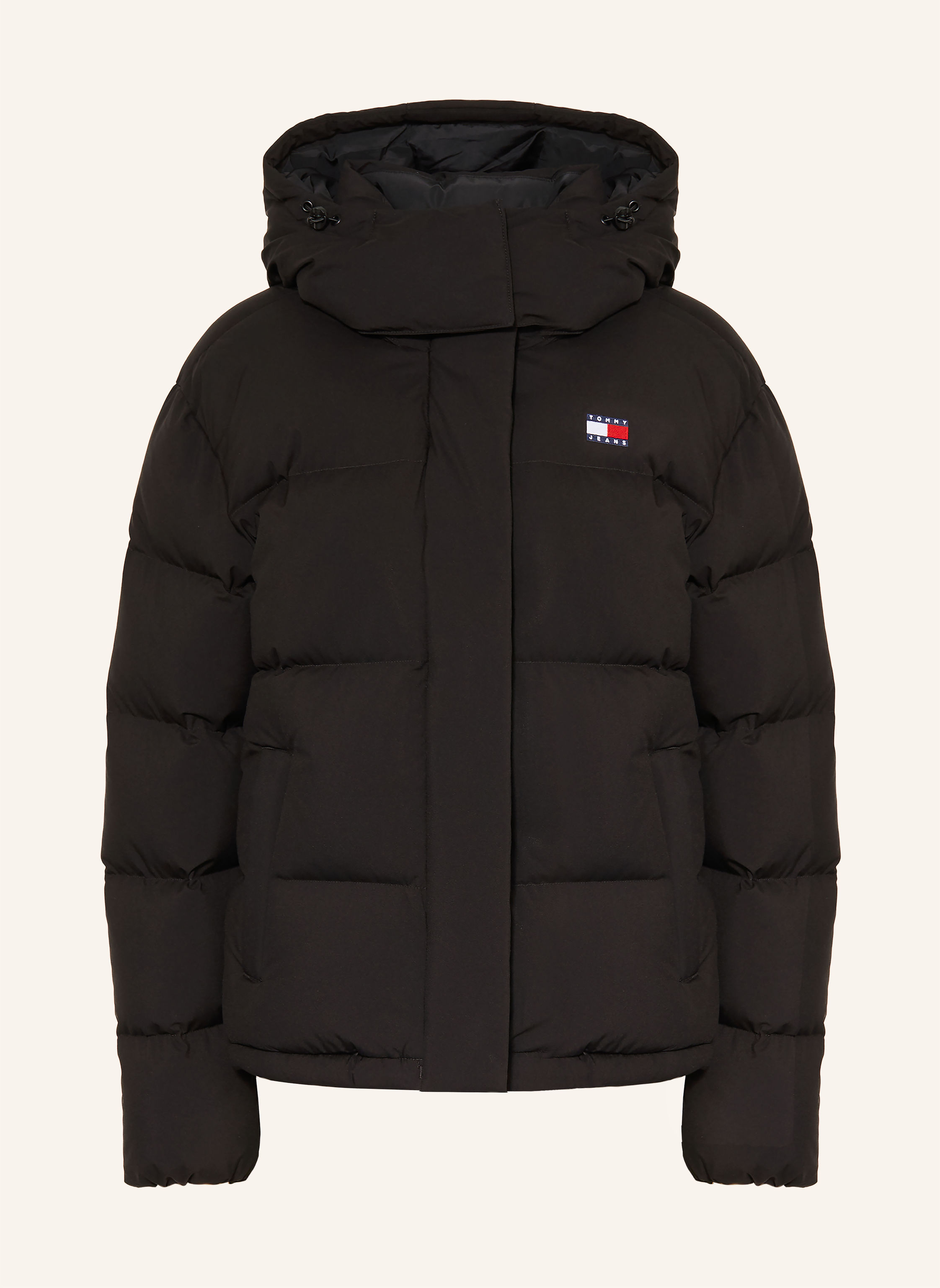 TOMMY JEANS Daunenjacke mit abnehmbarer Kapuze