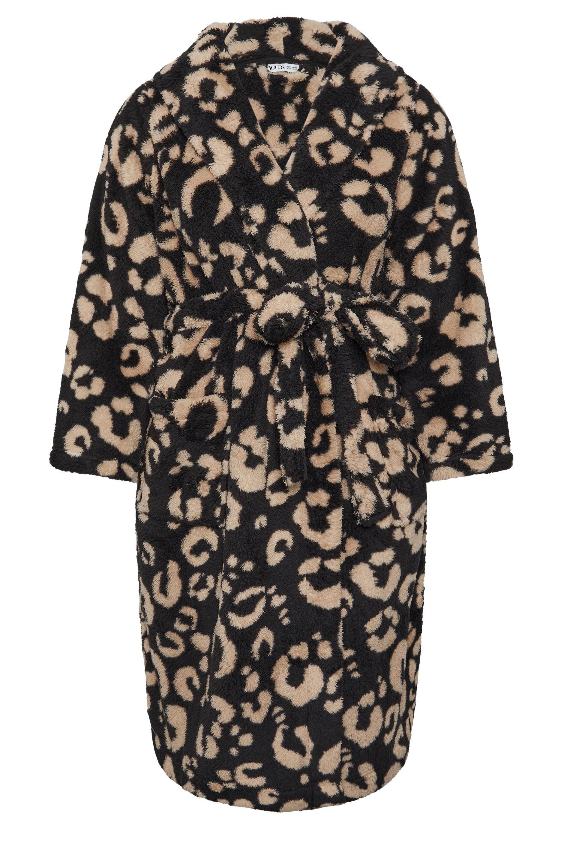 Yours Shawl Collar Dressing Gown