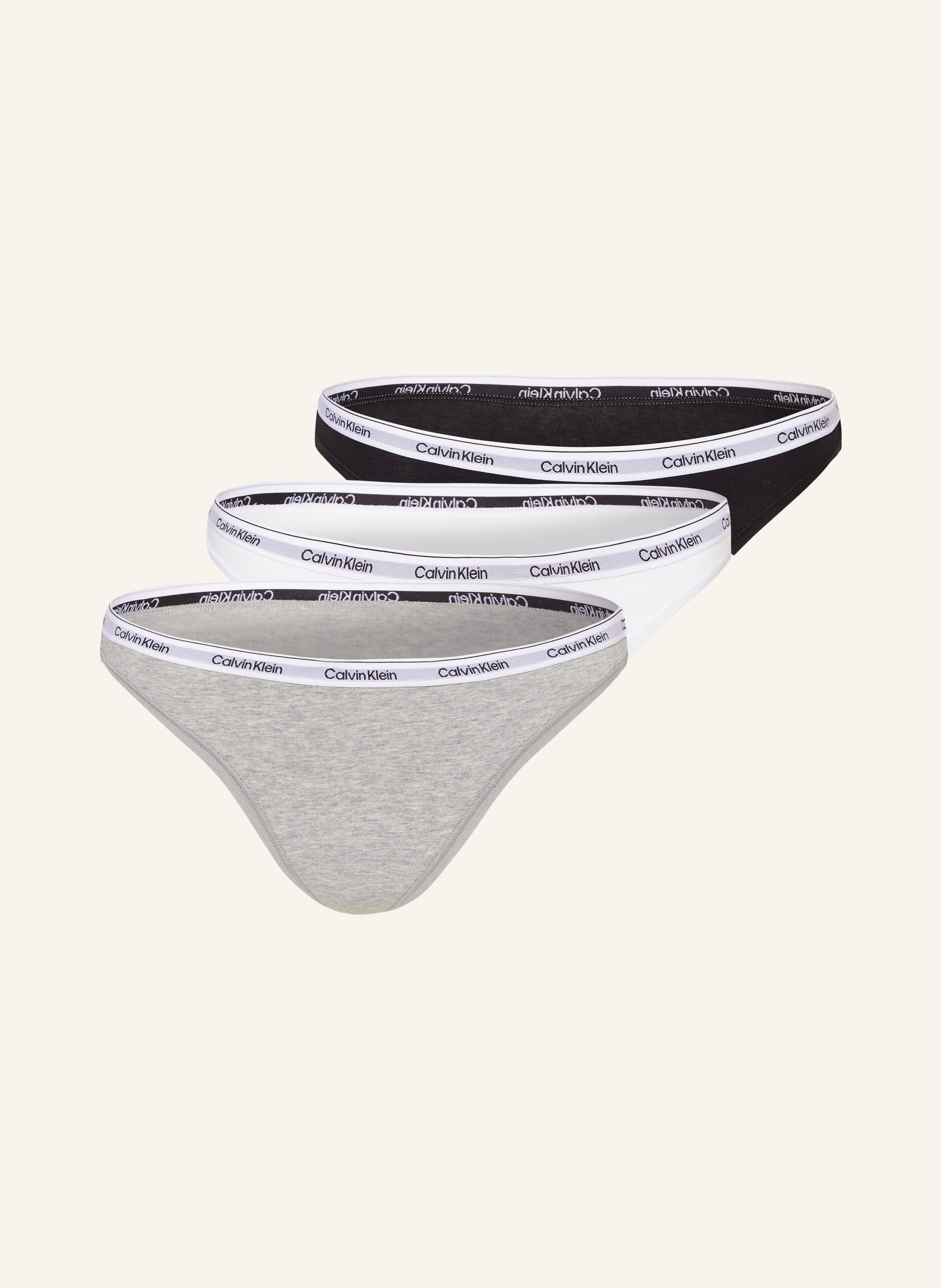 Calvin Klein 3er-Pack Strings MODERN LOGO