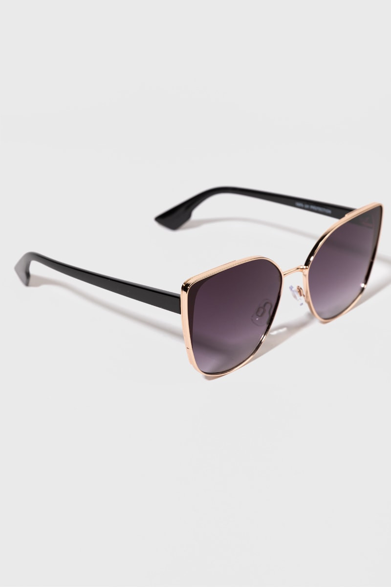 Francine Oversized Cat Eye Sunglasses