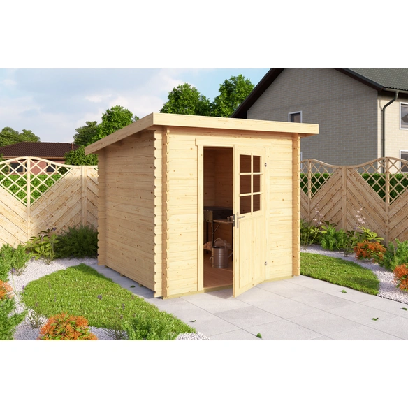 Gartenhaus »Main«, Holz, BxHxT: 230 x 210,9 x 190 cm (Außenmaße inkl. Dachüberstand)