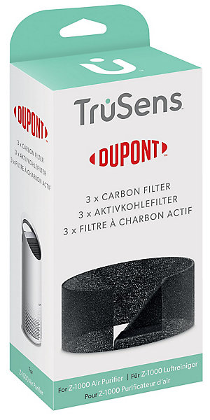 Filtre à charbon actif noir TruSens Z-1000