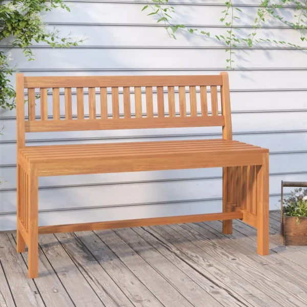 Ławka ogrodowa Brąz 110 x 45 x 77 cm Drewno vidaXL