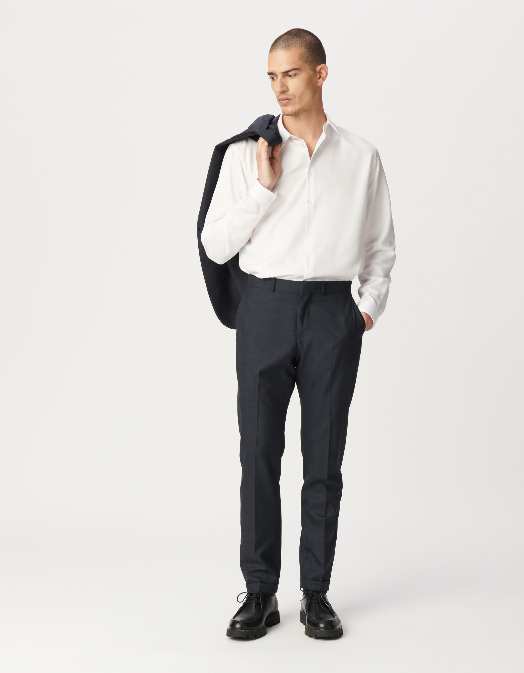 Chemise REGULAR blanche tissu 37.5° Homme