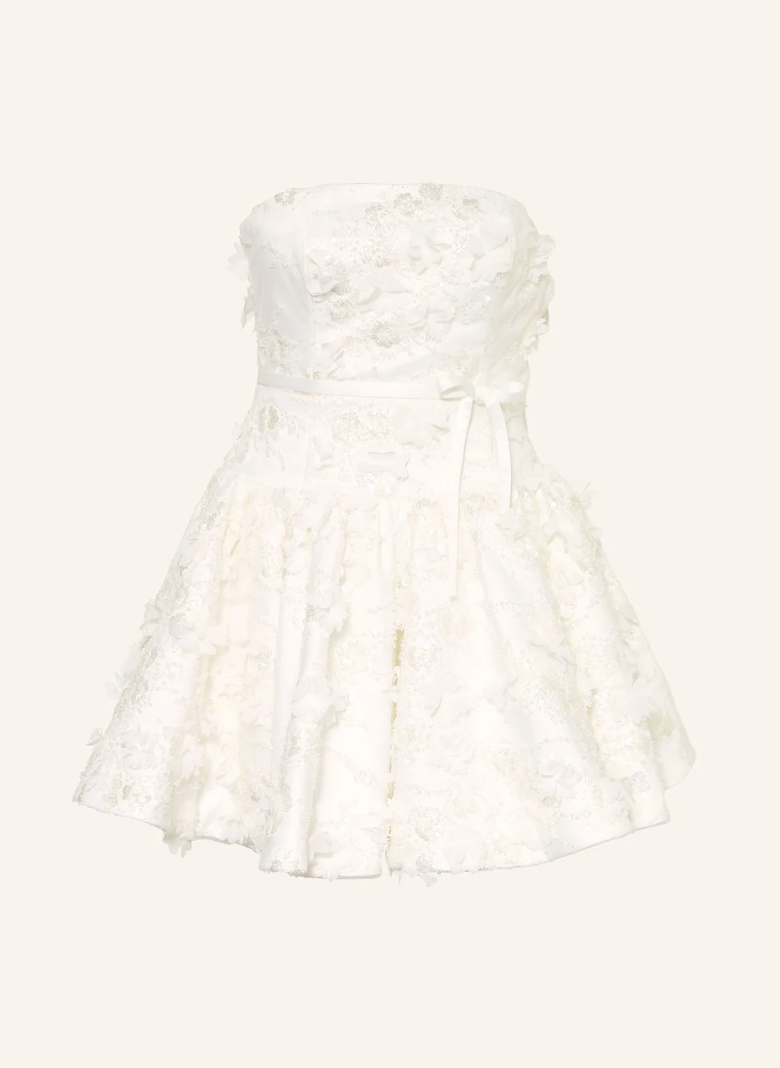 maje Cocktailkleid mit Schmuckperlen