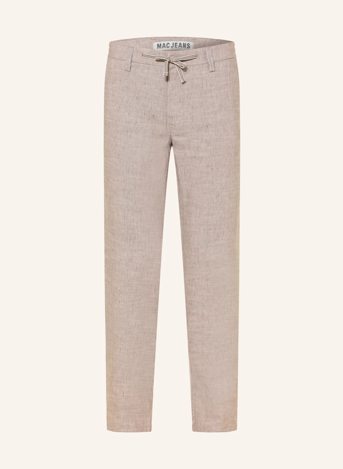 MAC Hose LENNOX im Jogging-Stil Modern Fit mit Leinen