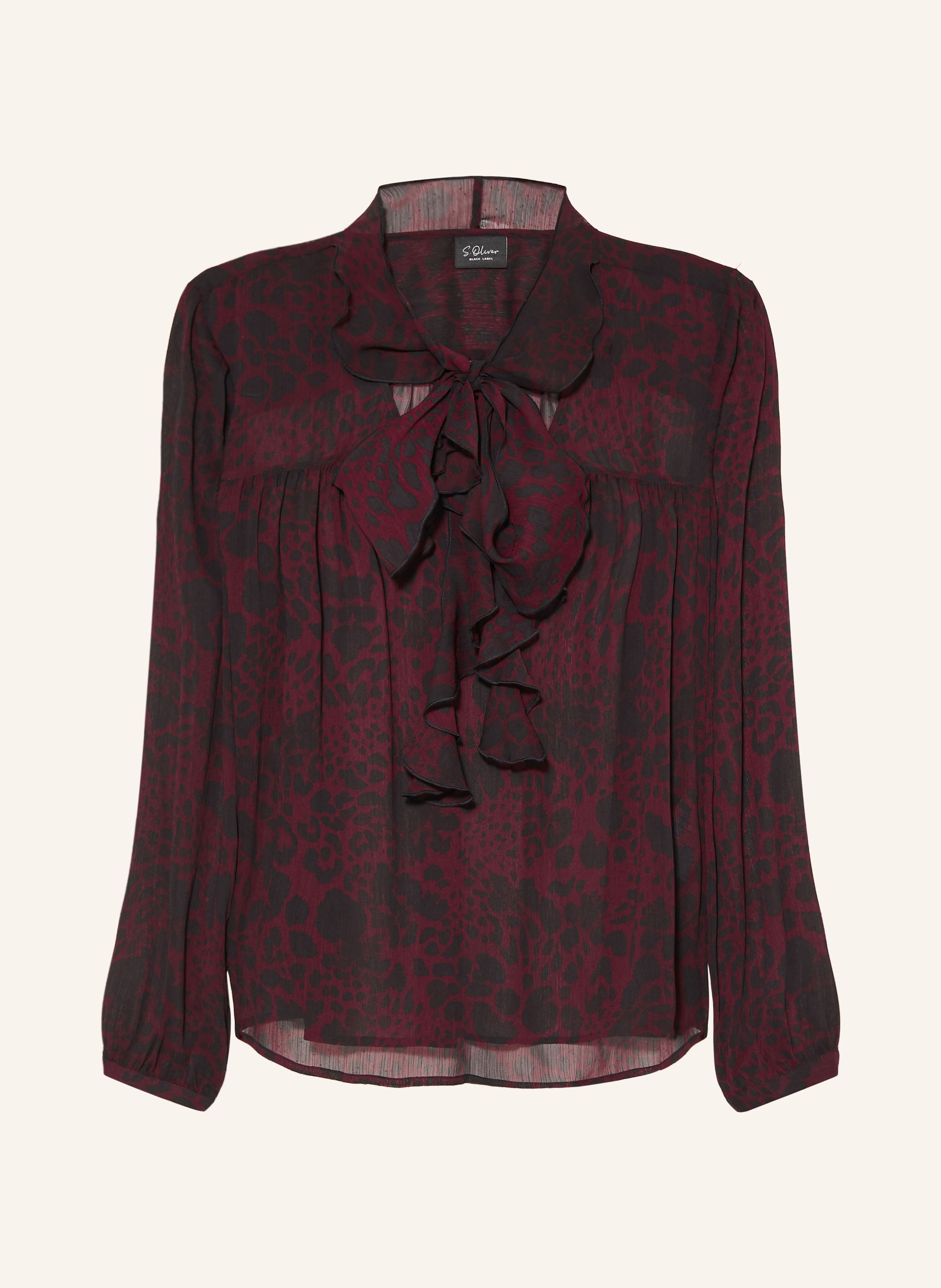 s.Oliver BLACK LABEL Blusenshirt mit Volants