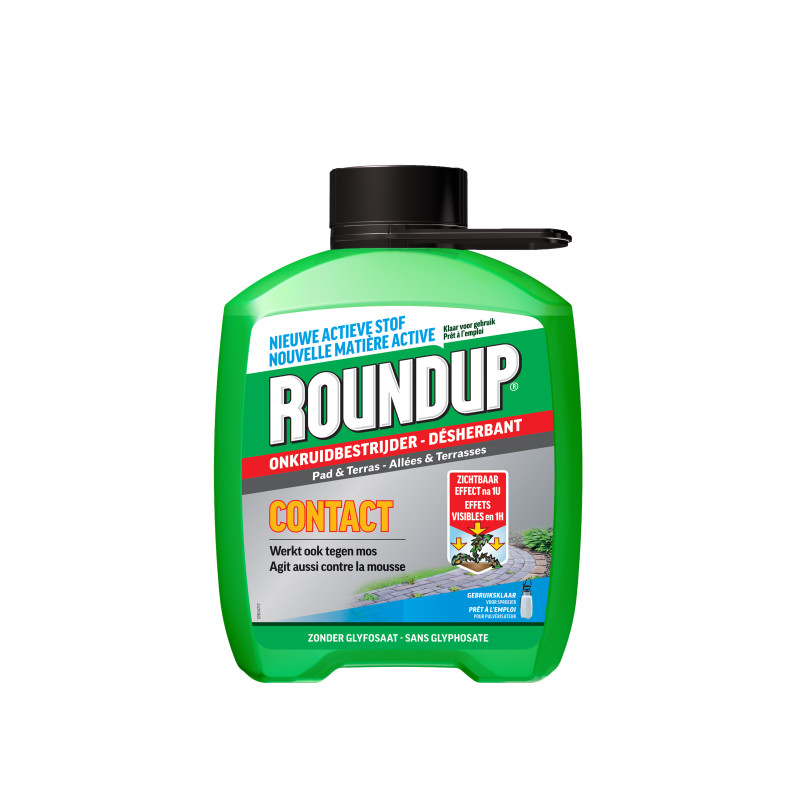 Désherbant et anti-mousse pour allées et terrasses Contact 2,5 L ROUNDUP