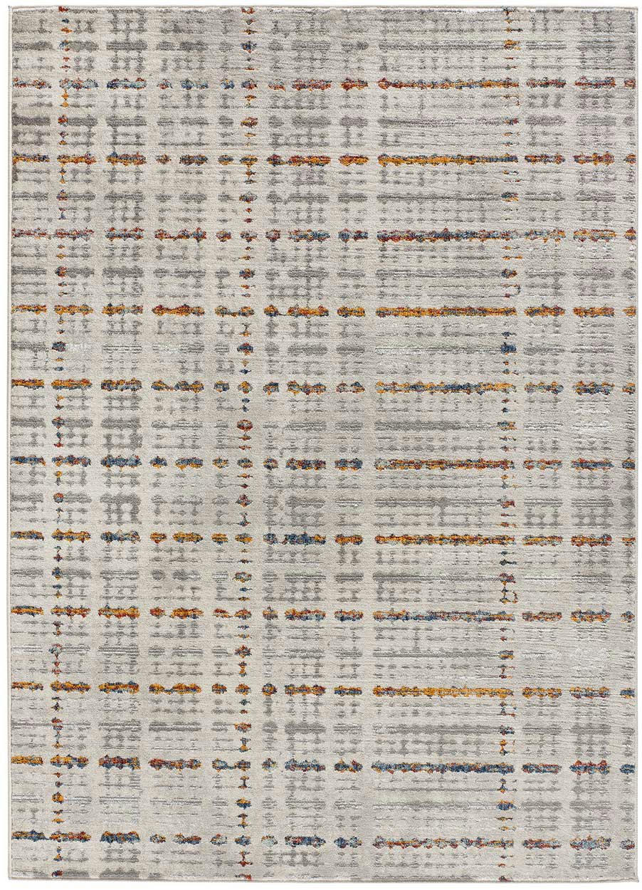 PIXIE - Tapis ethnique vintage multicolore, 133X190 cm