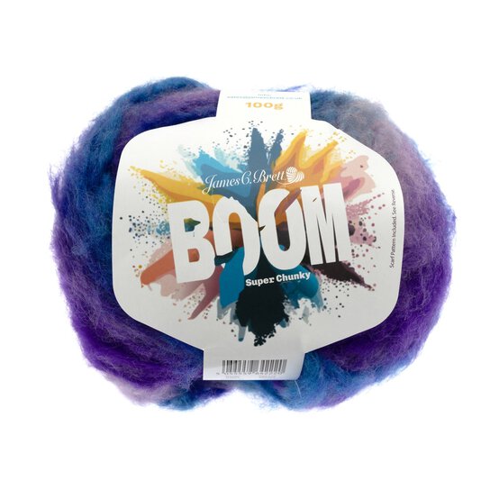 James C Brett Summer's Evening Boom Super Chunky 100g