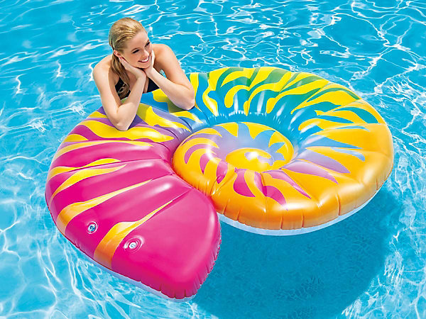 Ile flottante gonflable Coquillage - Intex