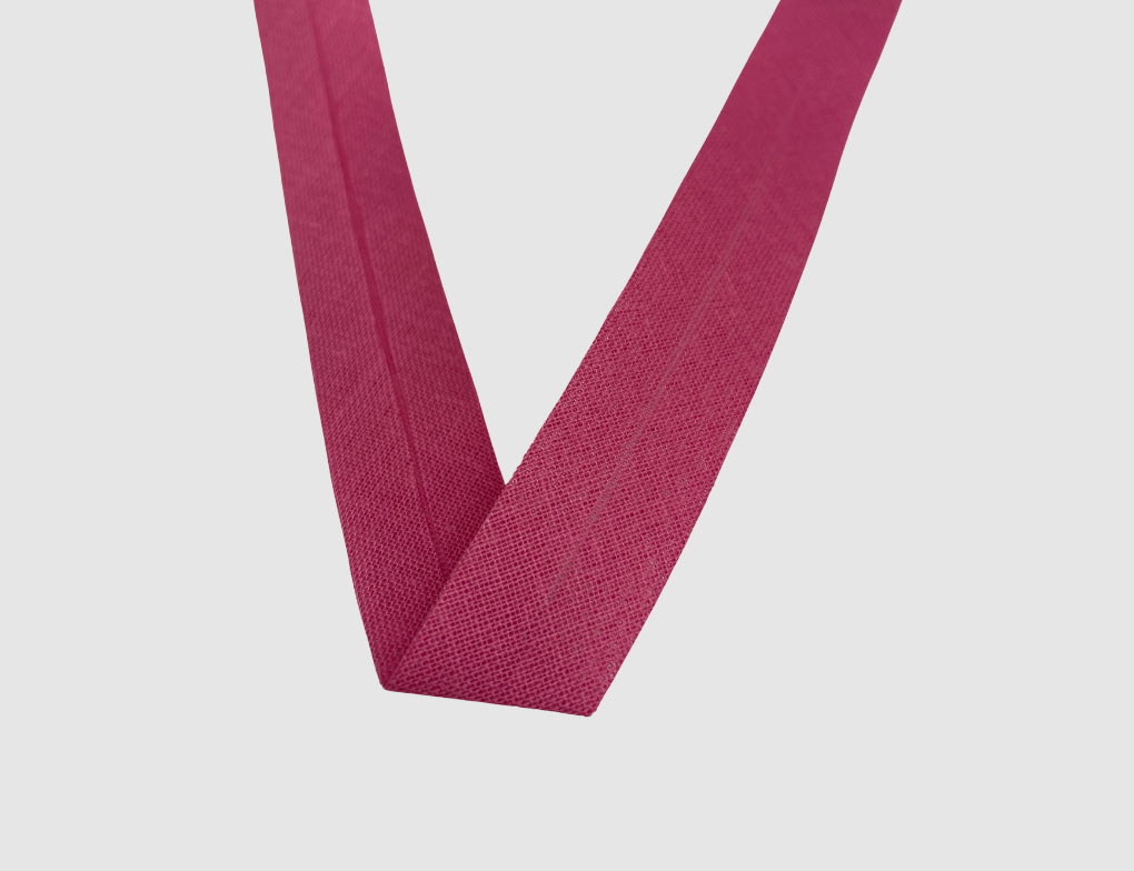 Schrägband Pink