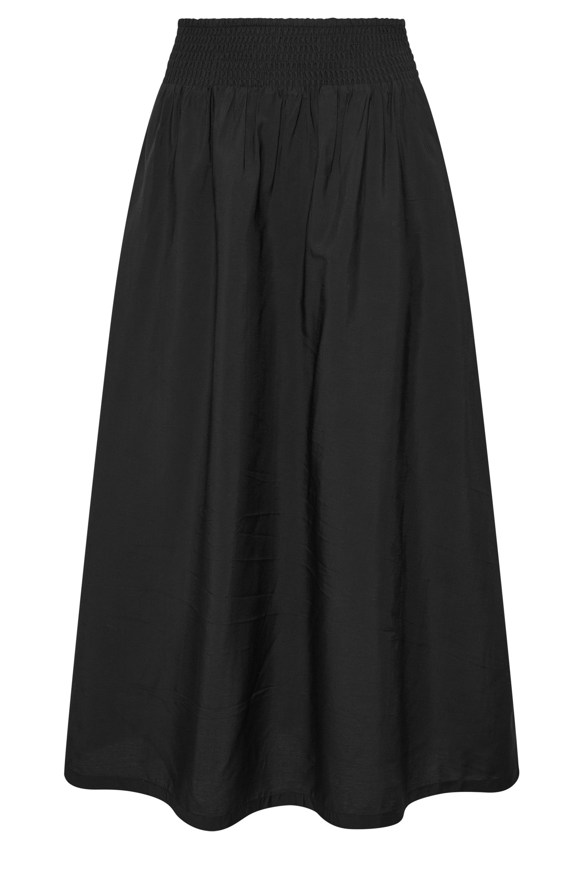 PixieGirl Petite Shirred Waist Maxi Skirt