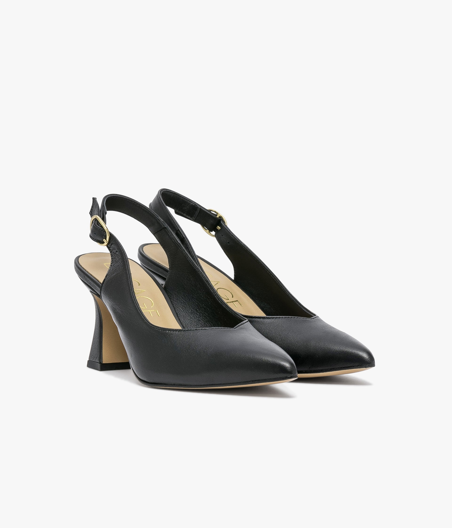 Escarpin slingback Daffie noir