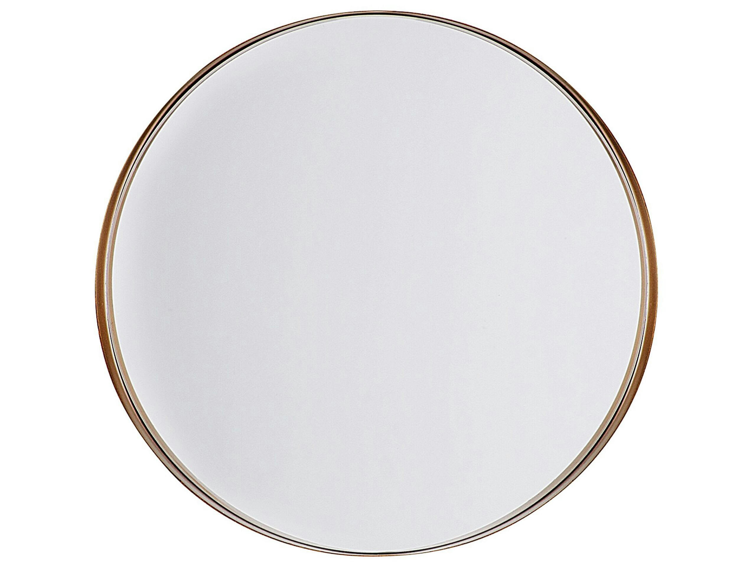 PINEY - Miroir en métal cuivré 40x40