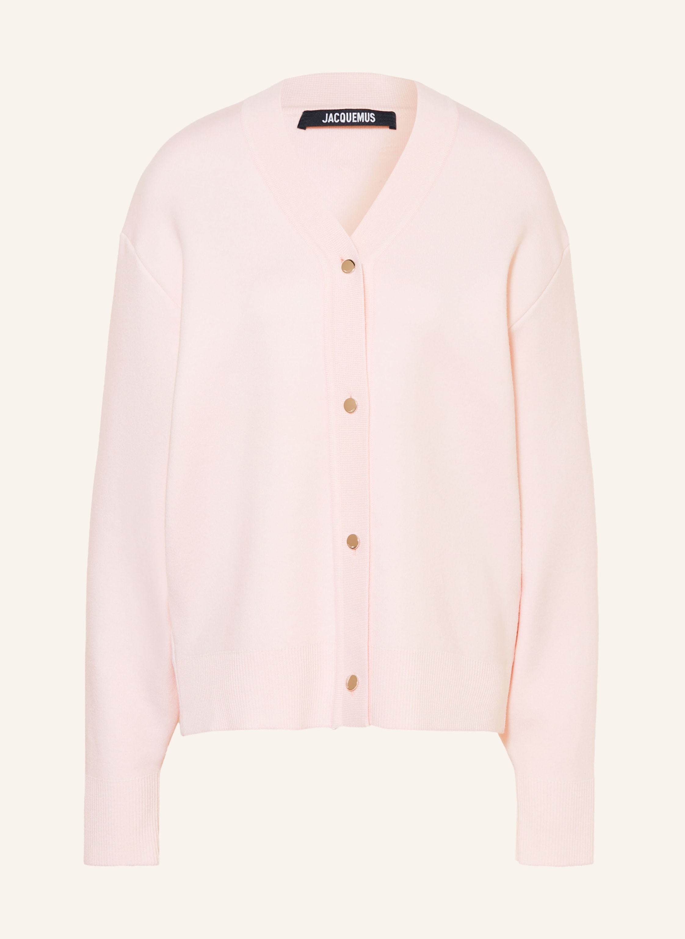 JACQUEMUS Strickjacke LE CARDIGAN DOPPIO aus Merinowolle