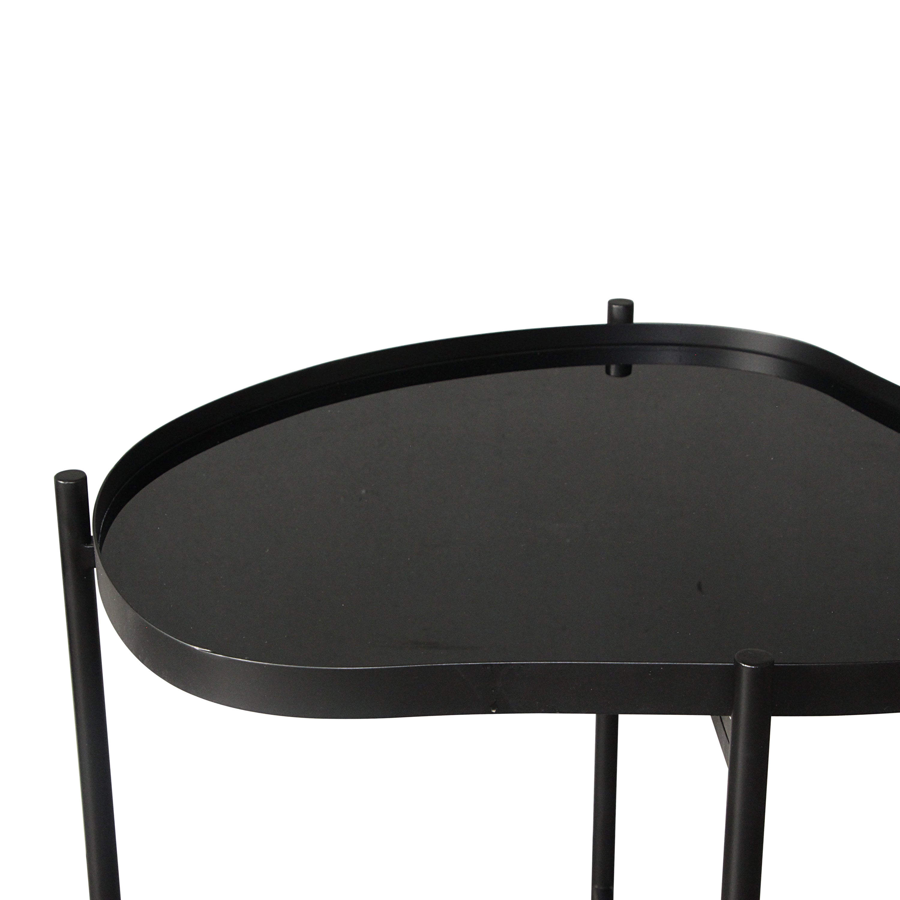 by fonQ Cross Bijzettafel - Zwart