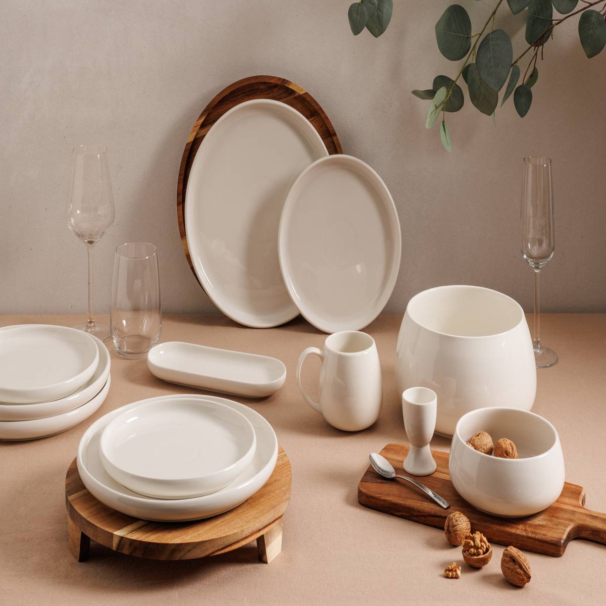 24-piece cutlery set "Olympe" Silver