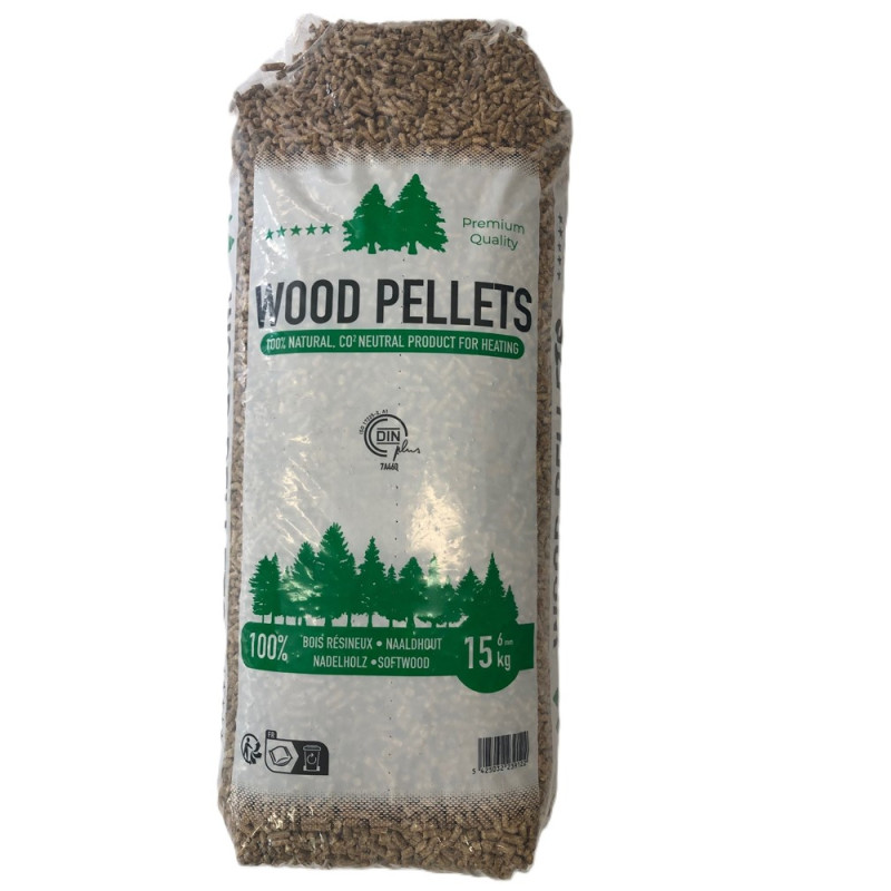 Sac de pellets résineux 15 kg