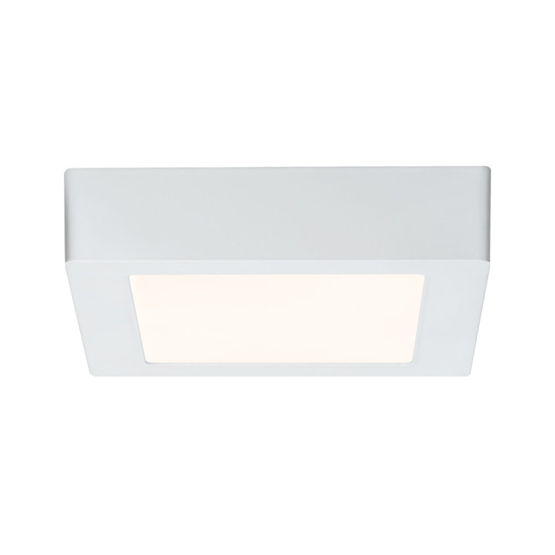 Plafonnier LED Lunar blanc neutre 17 x 17 cm 1300 lm 11 W PAULMANN