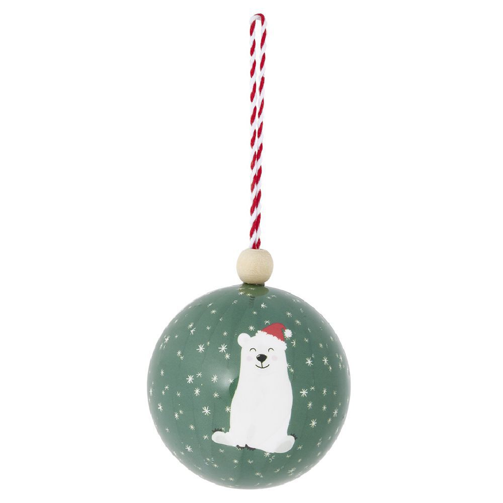 Boule de No&euml;l assortie traditionnelle Ø8cm
