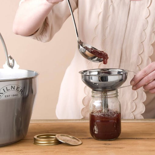 Kilner Stainless Steel Easy Fill Funnel 14.5cm