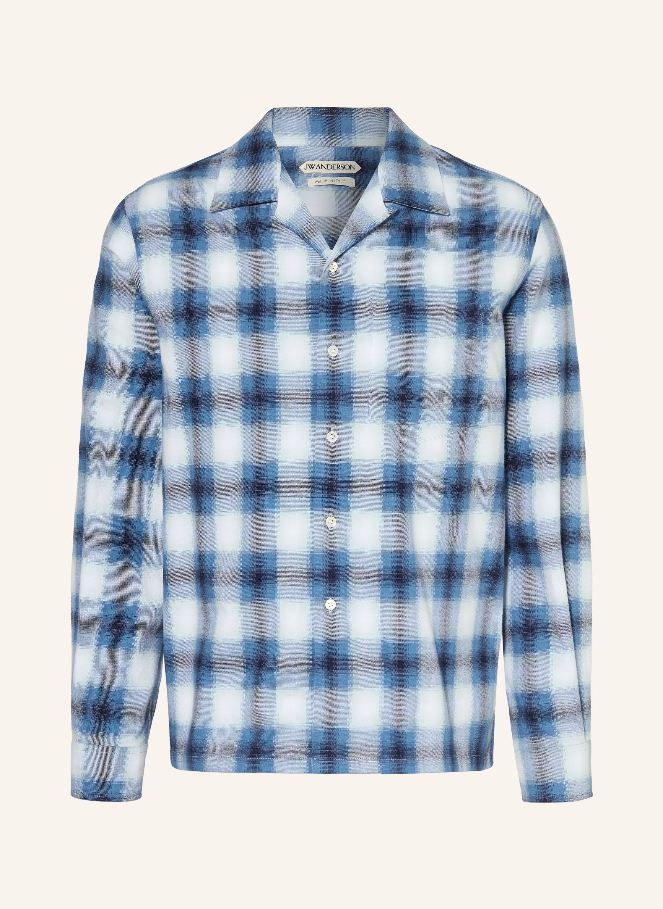 JW ANDERSON Flanellhemd Slim Fit