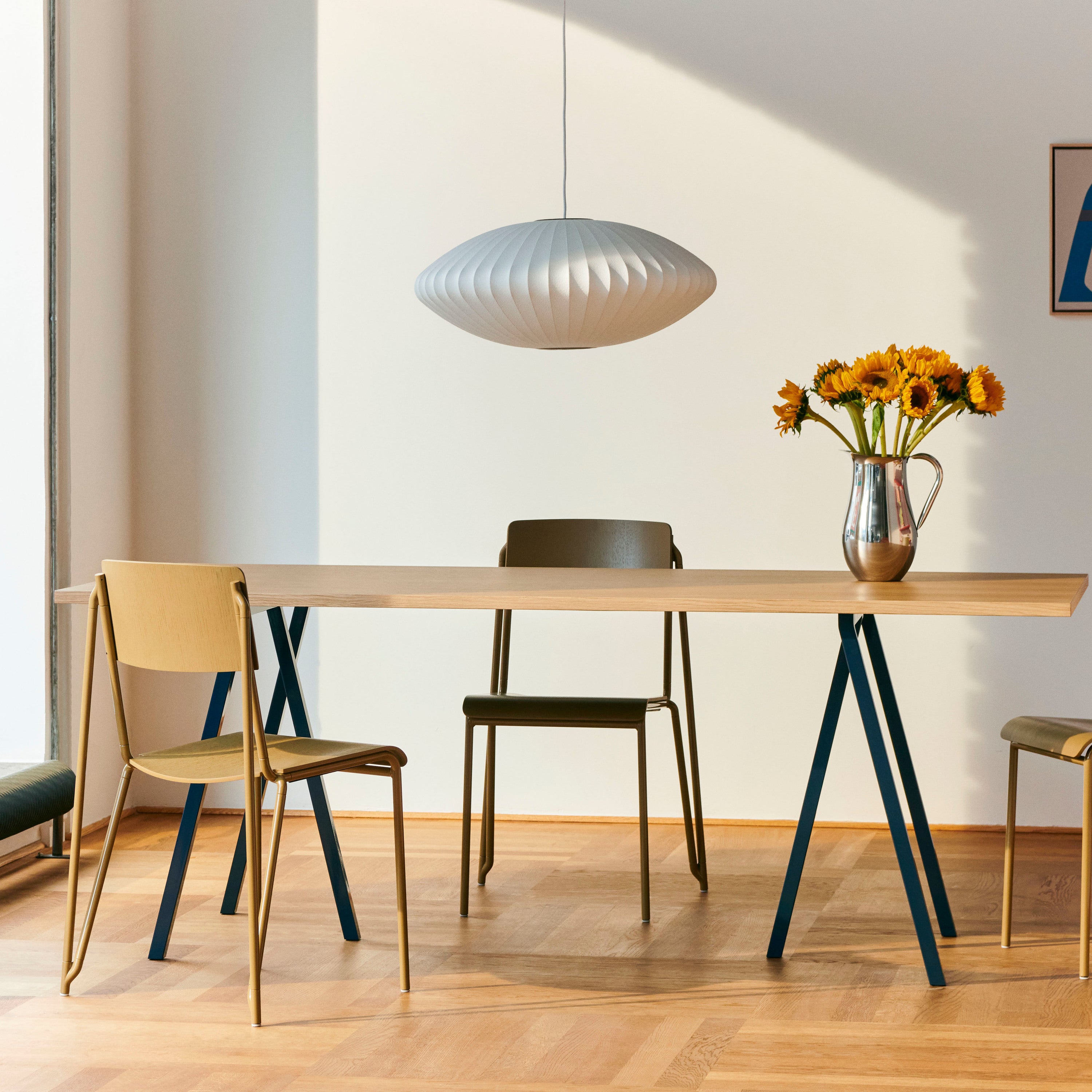 HAY Loop Stand Eettafel 180 x 87,5 cm - Deep Blue